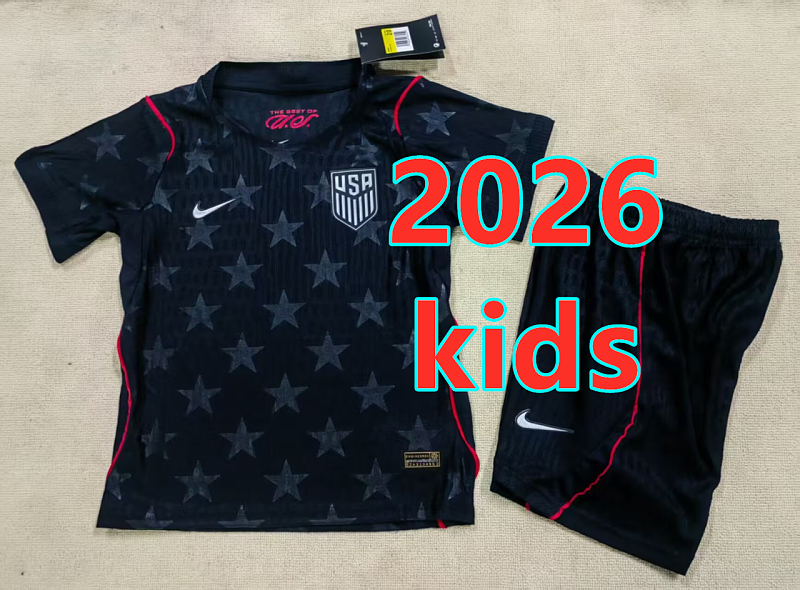 2026 United States Away Player Kids 32 Team Kit 16#-28# 32 · 5