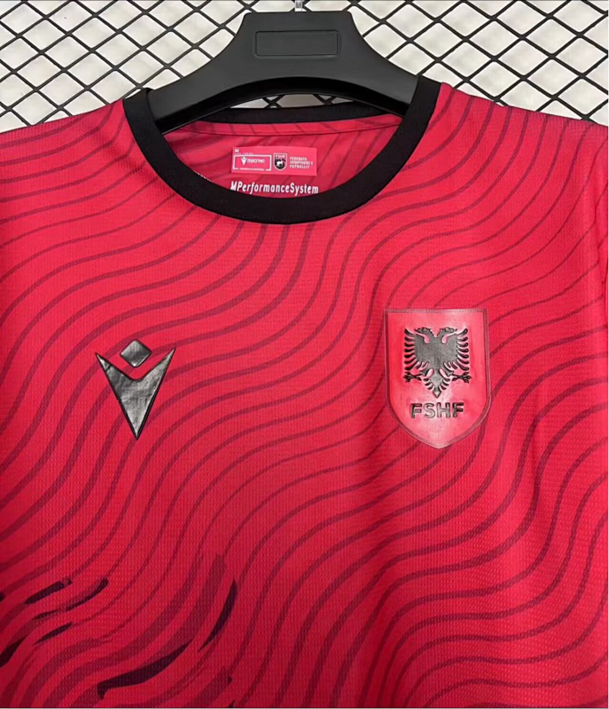 2026 Republic Of Albania Home Fans Version Jersey · 2