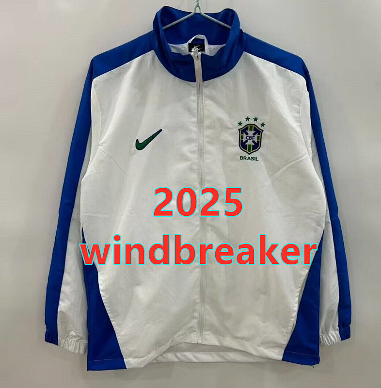 2025 Brazil Embroidery Windbreaker