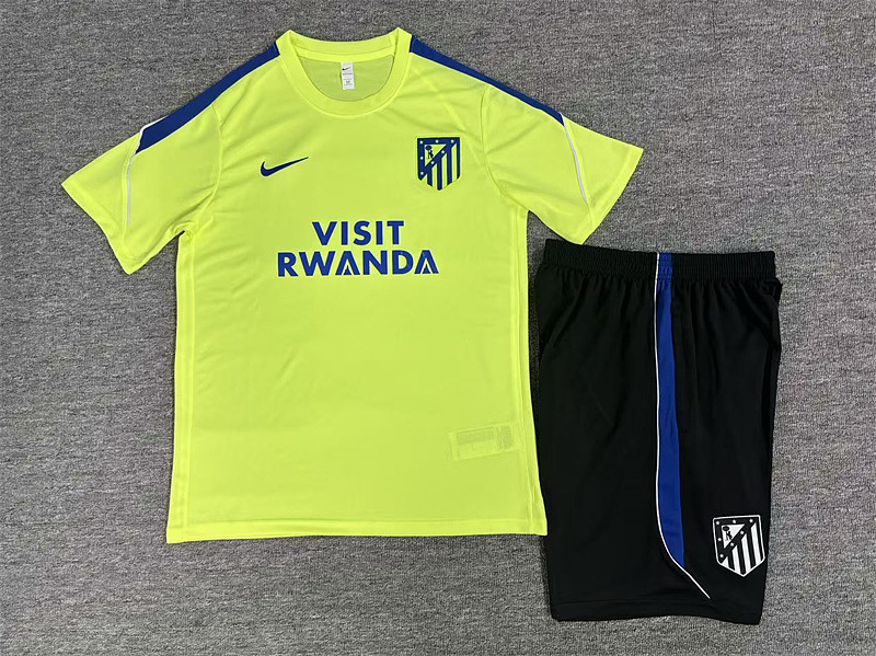 Atletico Madrid Kids Short Sleeve Tracksuit 16#-28# · 2