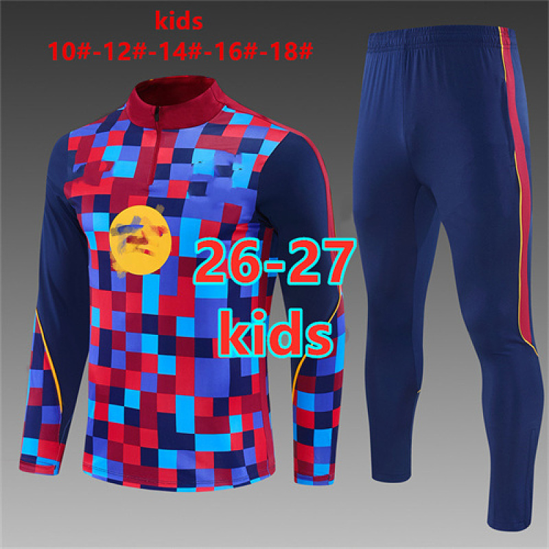 Barcelona Kids Long Sleeve Tracksuit 10#-18# 3