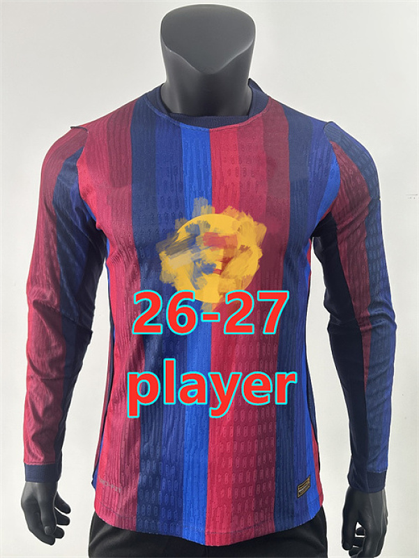 Barcelona Home Player Long Jersey 5