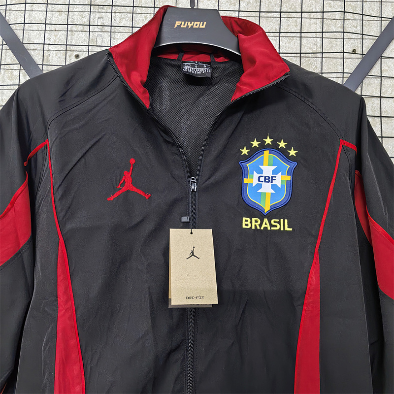 2026 Brazil Embroidery Windbreaker 3