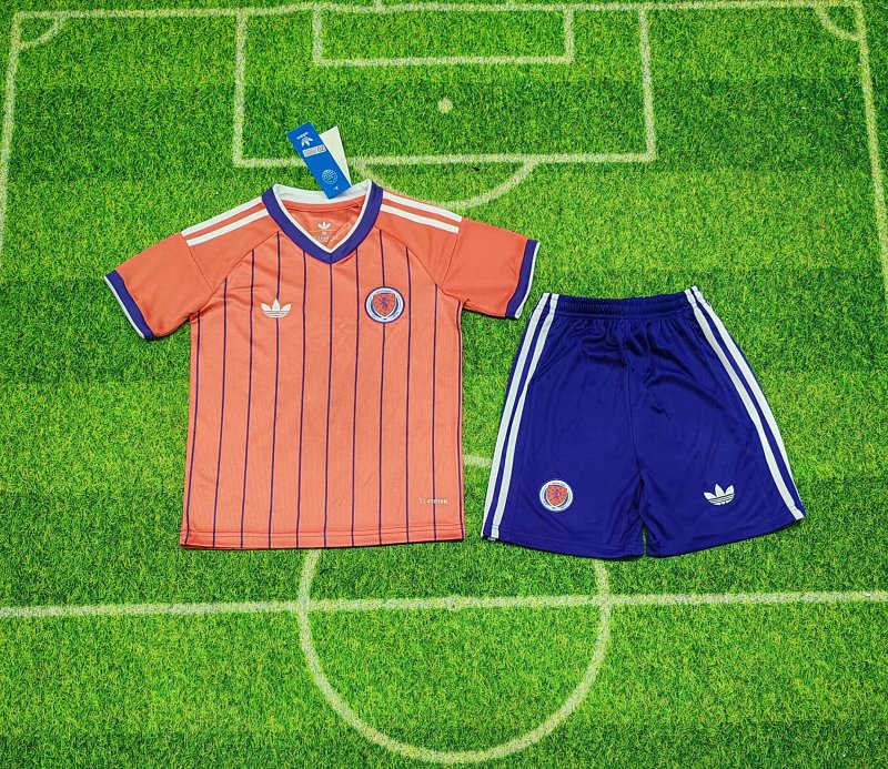 2026 Scotland Away Kids Jersey+shorts Kit 16#-28# · 3