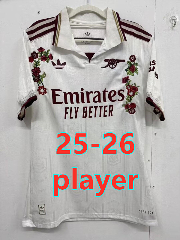 Arsenal Away Player Embroidery Patterns Jersey