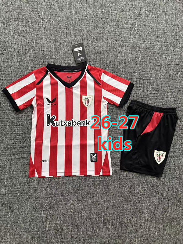 Athletic Bilbao Home Kids Jersey+shorts Kit 16#-28#