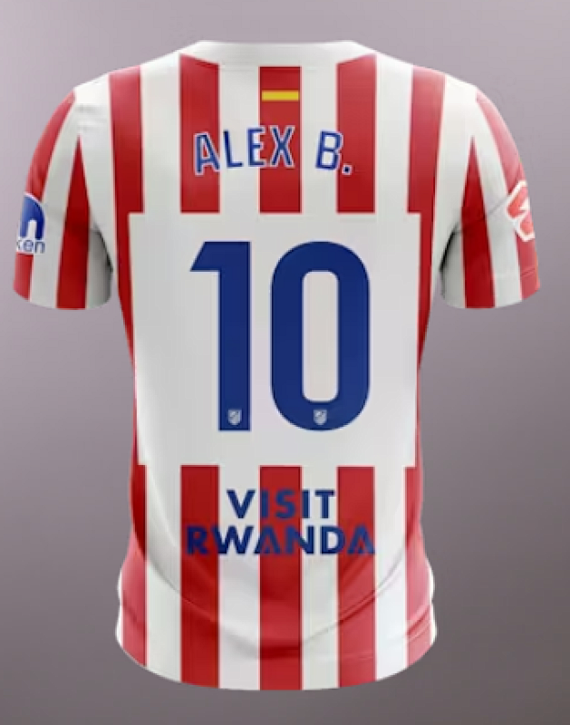 Atletico Madrid Third Kids Jersey+shorts Kit 16#-28# · 3