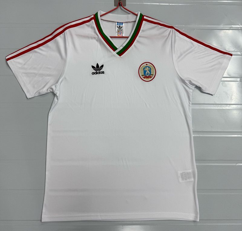 1986 Bulgaria Home Retro Jersey · 2