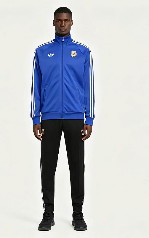 2026 Argentina Kids Long Zipper Jacket 10#-18# · 3