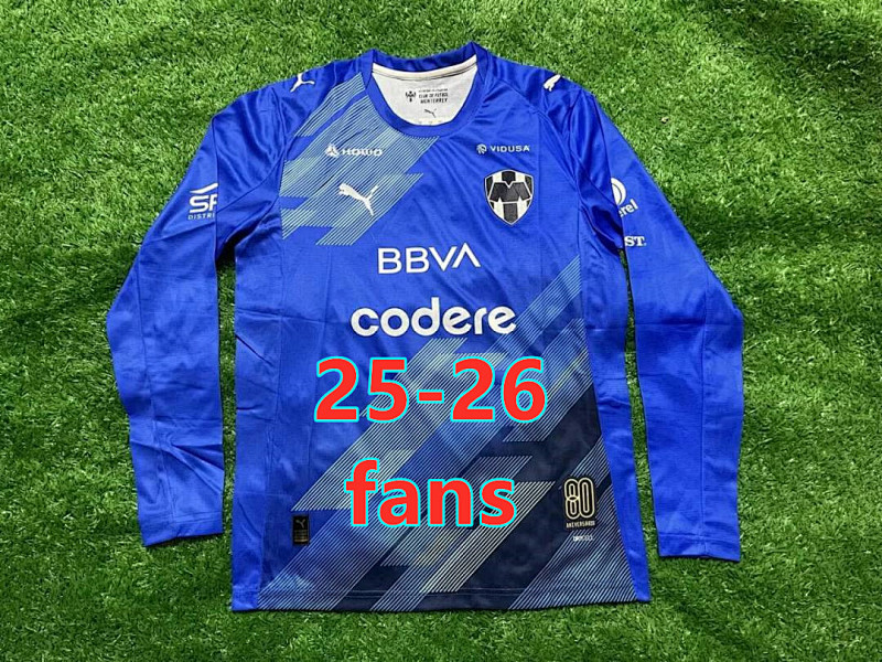Monterrey Third Fans Long Jersey · 2