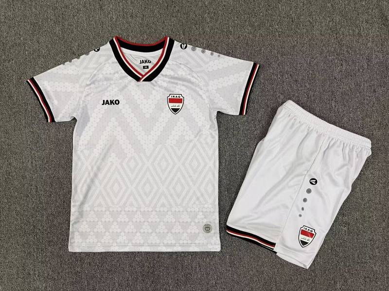 2026 Iraq Away Kids Jersey+shorts Kit 16#-28# · 4