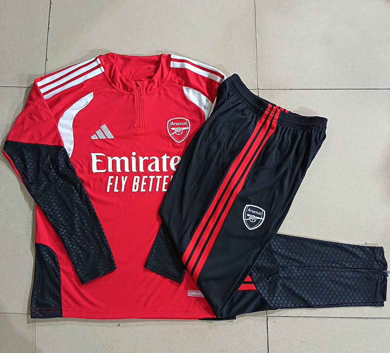 Arsenal Kids Long Sleeve Tracksuit #10-#18 4