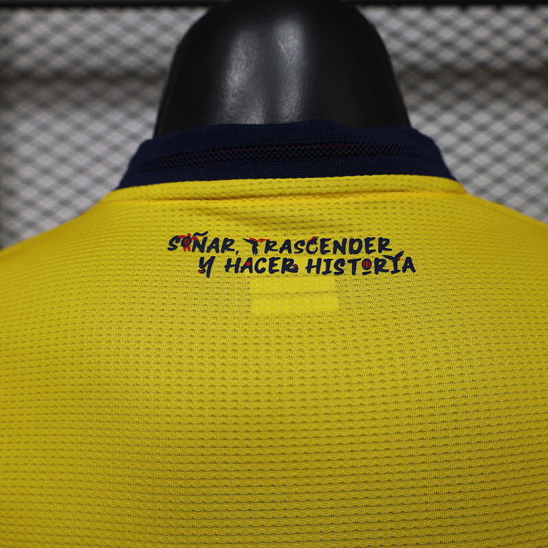 2026 Ecuador Home Player Version Jersey · 3