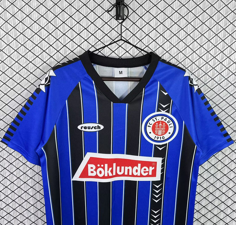 2000-01 St. Pauli Away Retro Fans Version Jersey · 4
