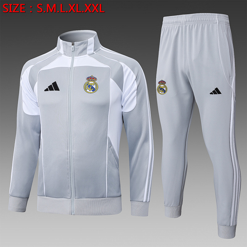 Real Madrid Long Zipper Jacket · 6