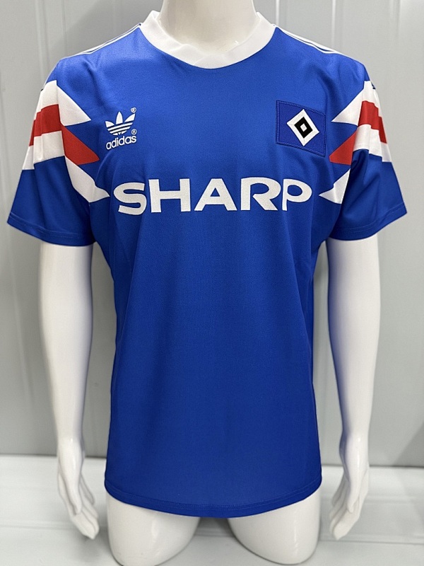 1990-91 Hamburger Sv Away Retro Jersey 2