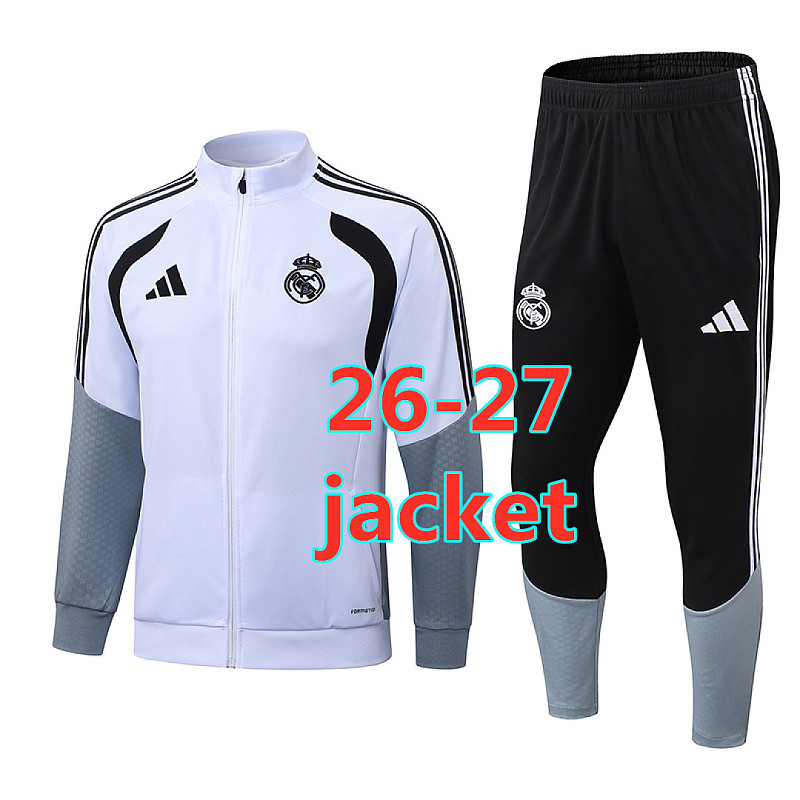 Real Madrid Long Zipper Jacket