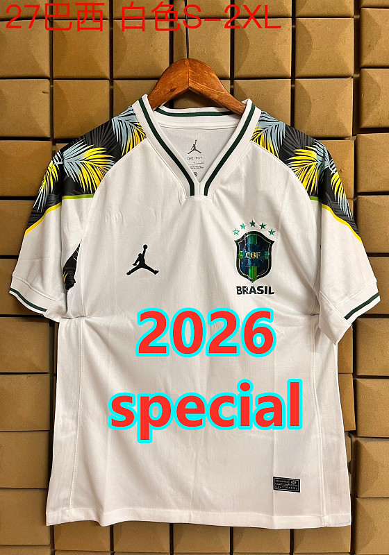 2026 Brazil Special Fans Version Jersey