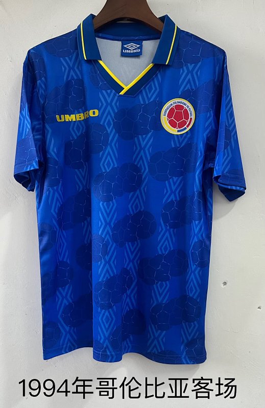 1994 Colombia Away Retro Jersey · 3