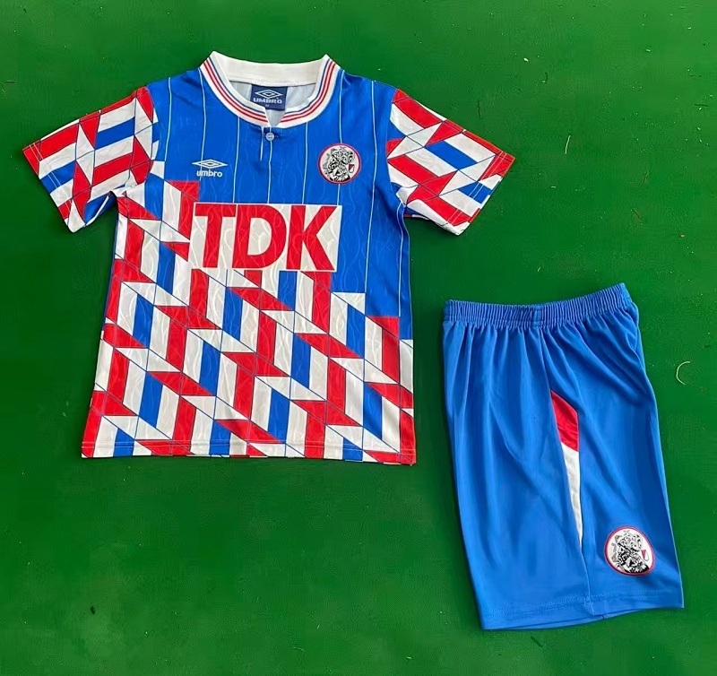 Ajax Away Kids Retro Jersey+shorts Kit 16#-28# · 3