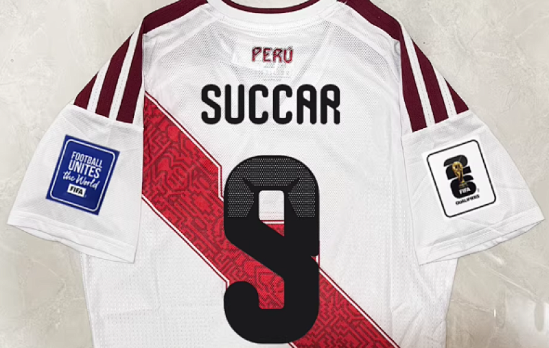 2026 Peru Home Jersey+shorts Kit 16#-28# · 2