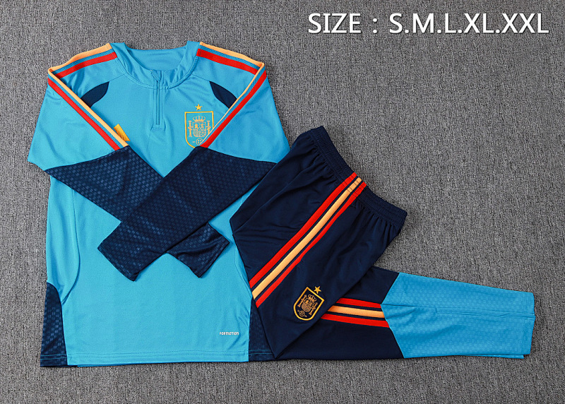 2026 Spain Long Sleeve Tracksuit · 4