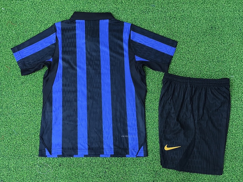 Inter Milan Home Kids Player Jersey+shorts Kit 16#-28# · 3