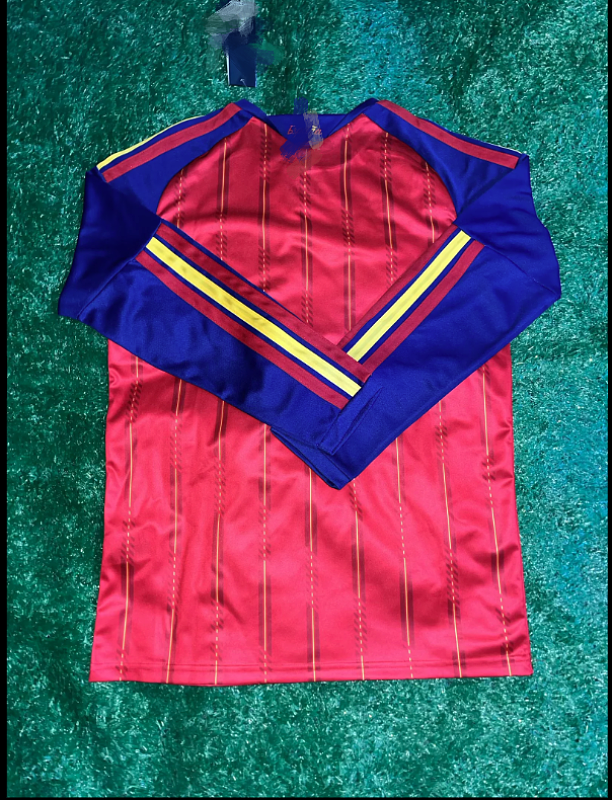 2026 Spain Home Fans Long 16 Teams Jersey 16 · 4