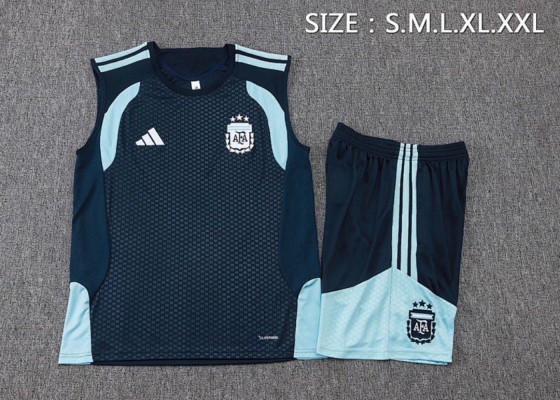 2026 Argentina Short Sleeve Vest Tracksuit · 5