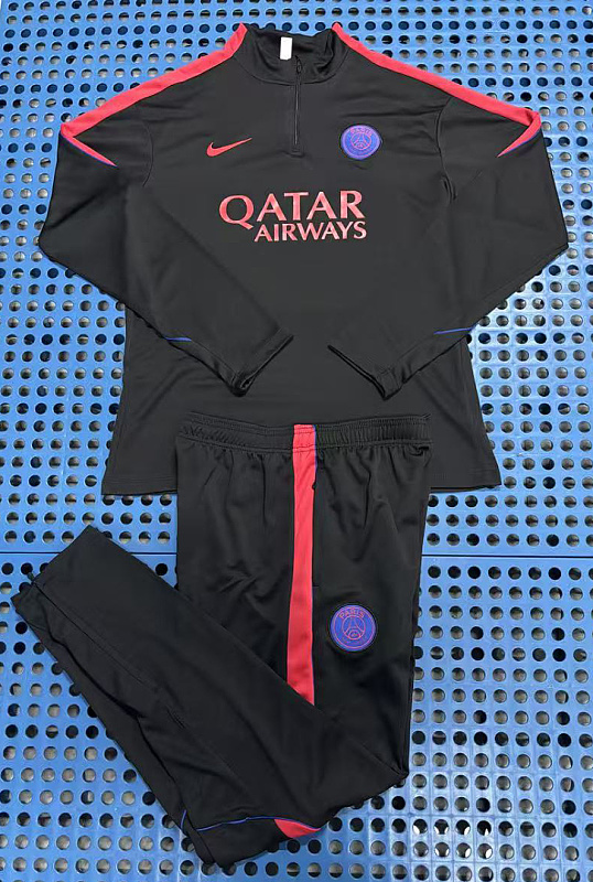 Paris Psg Long Sleeve Tracksuit 3
