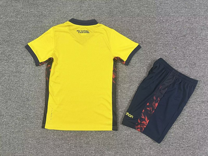 2026 Ecuador Home Kids Jersey+shorts Kit 16#-28# · 3