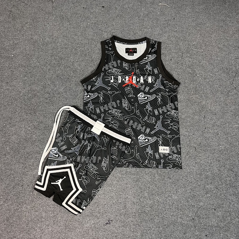 Jordan Vest+shorts Basketball Kit 4