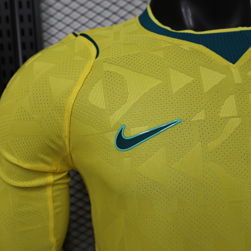 2026 Brazil Home Player Long 32 Teams Jersey 32 · 4