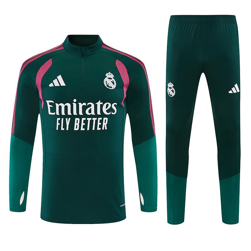 Real Madrid Long Sleeve Tracksuit 8