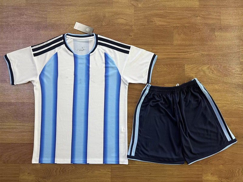 2026 Argentina Home Kids 8 Teams Kit 16#-28# 8 · 3