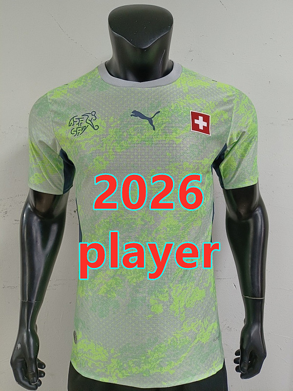 2026 Switzerland Away Player 8 Teams Jersey 8 · 5