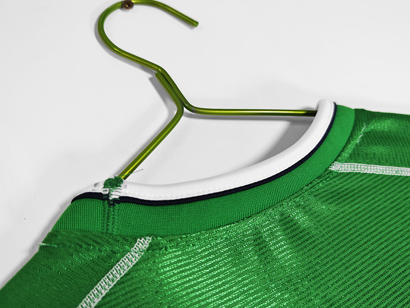 2002 Ireland Home Retro Long Sleeve Jersey 8