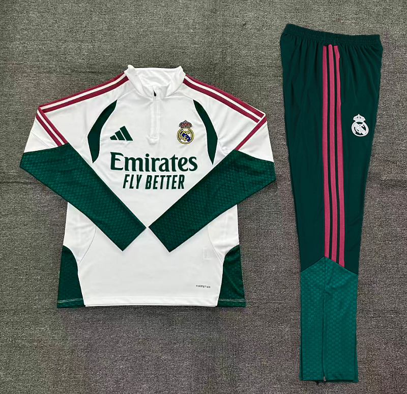 Real Madrid Kids Long Sleeve Tracksuit 10#-18# · 3