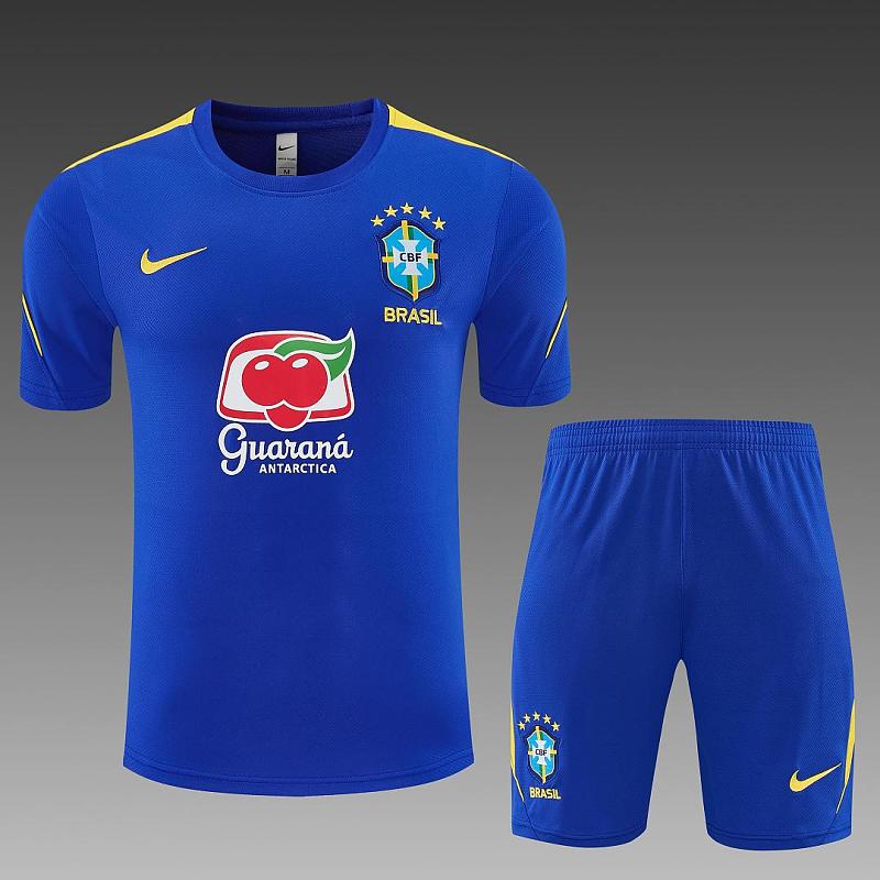 2026 Brazil Kids Short Sleeve Tracksuit 10#-18# · 6