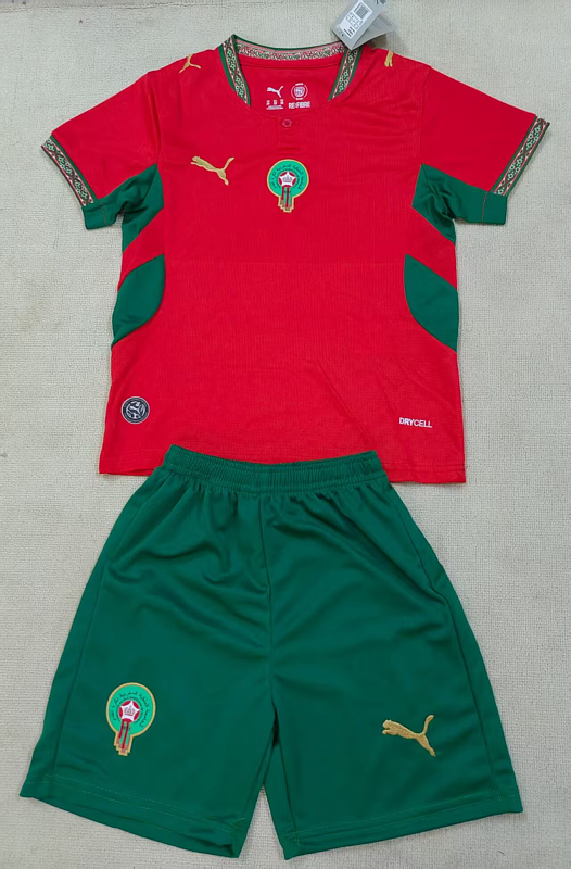 2026 Morocco Home Kids Player 8 Teams Kit 16#-28# 8 · 4