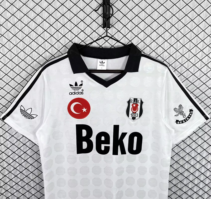 1990-91 Besiktas Home Retro Fans Version Jersey 4