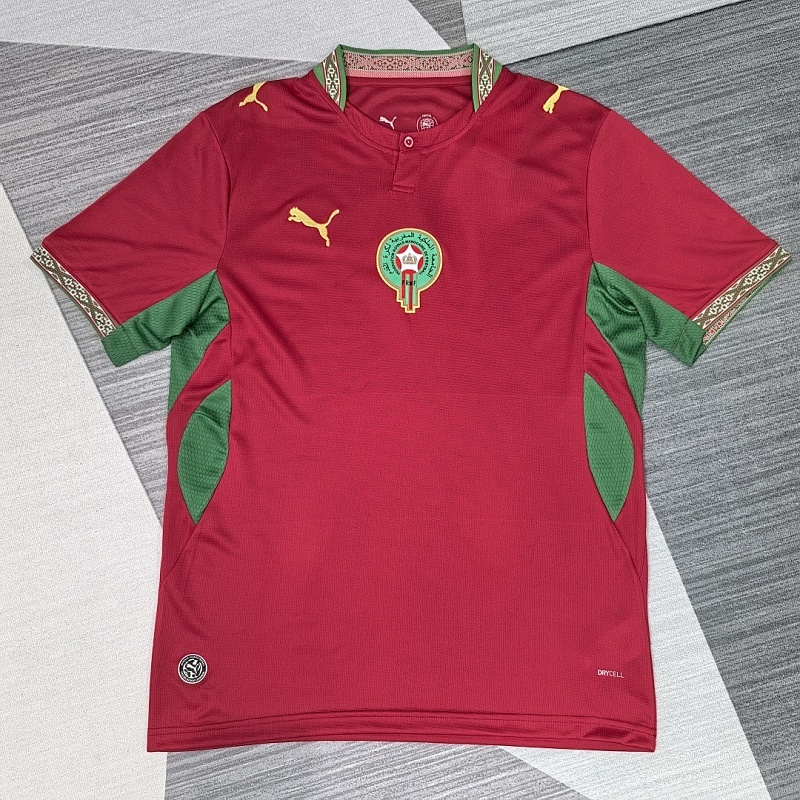 2026 Morocco Home Fans 8 Teams Jersey 8 · 6