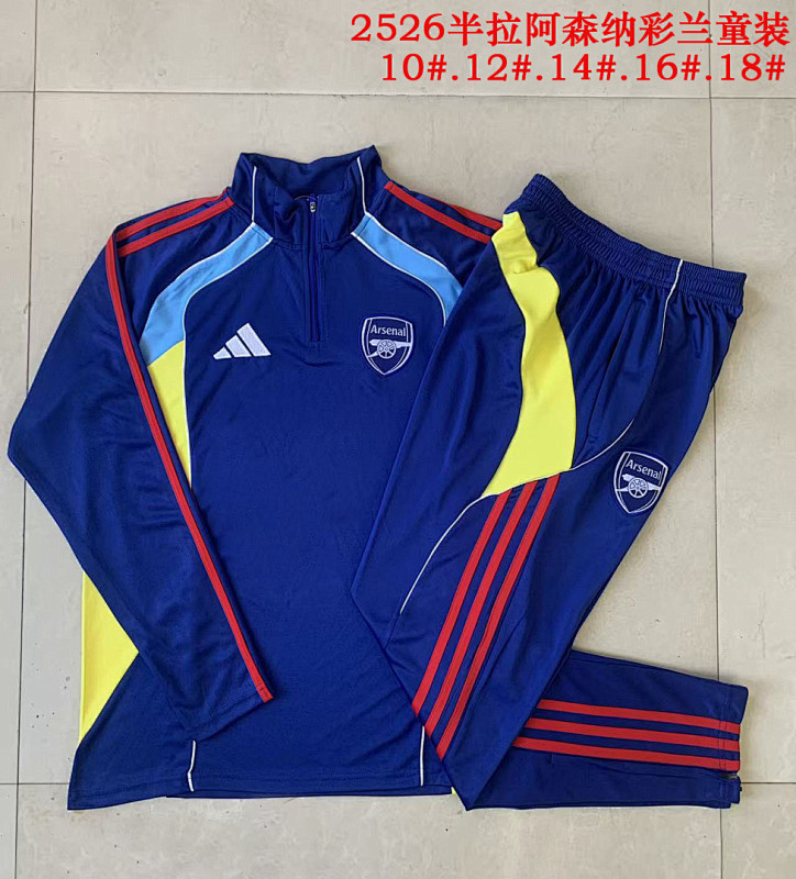 Arsenal Kids Long Sleeve Tracksuit #10-#18 · 3