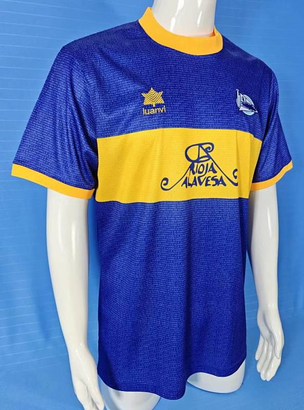 2000-01 Alaves Retro Fans Version Jersey · 5