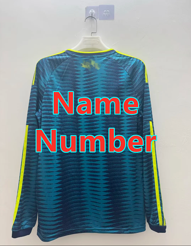 2026 Colombia Away Fans Long 16 Team Jersey 16 · 4