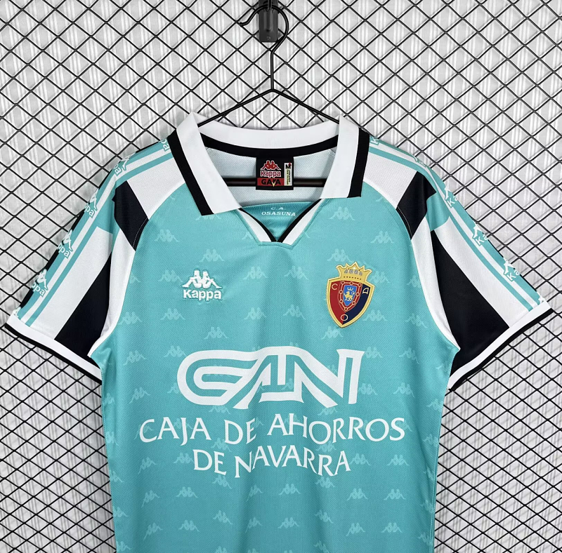 1995-96 Osasuna Away Retro Fans Version Jersey · 4