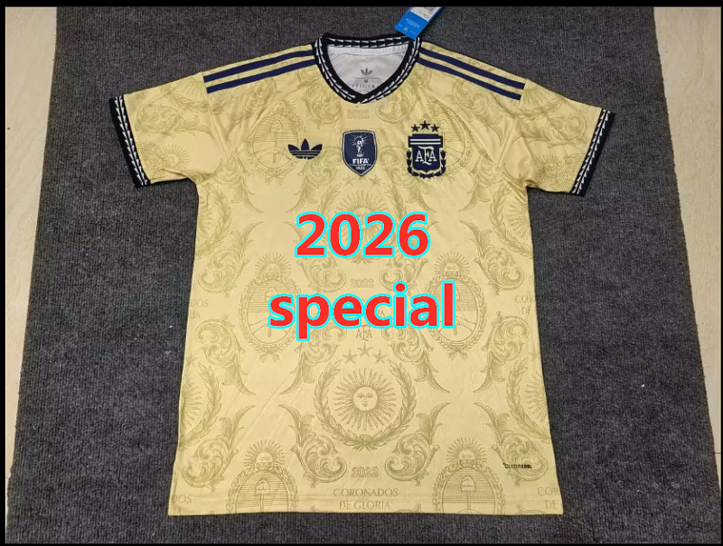 2026 Argentina Special Fans Version Jersey