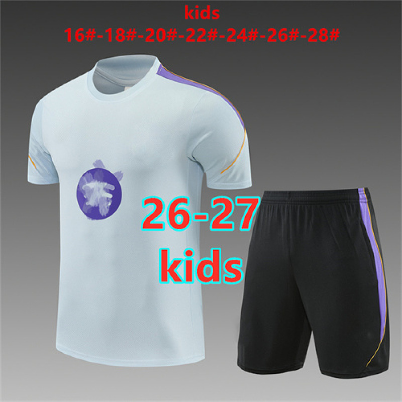 Barcelona Kids Short Sleeve Tracksuit 16#-28# · 3