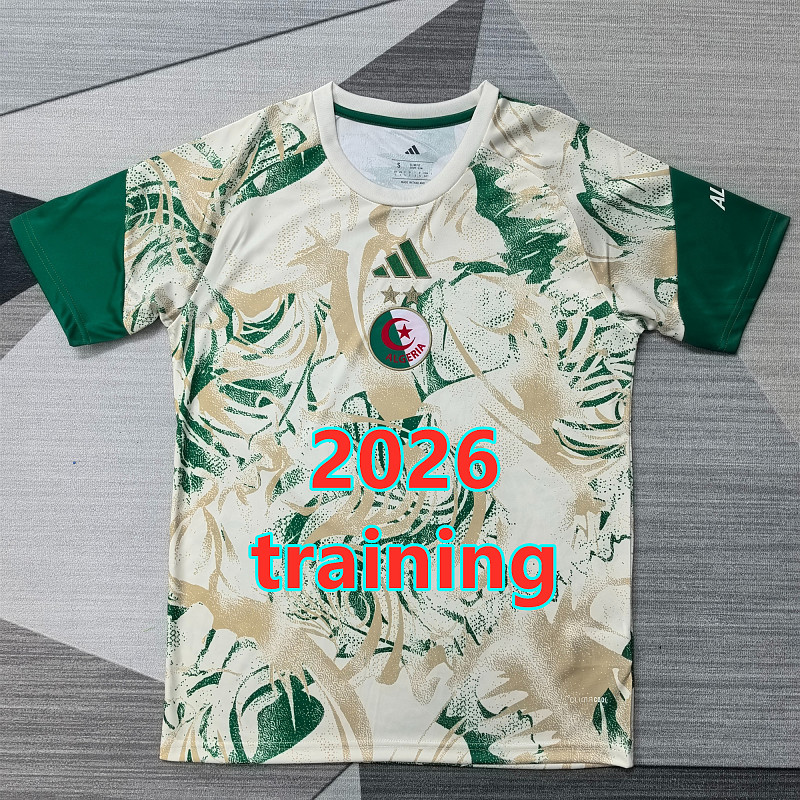2026 Algeria Training Fans Version Jersey