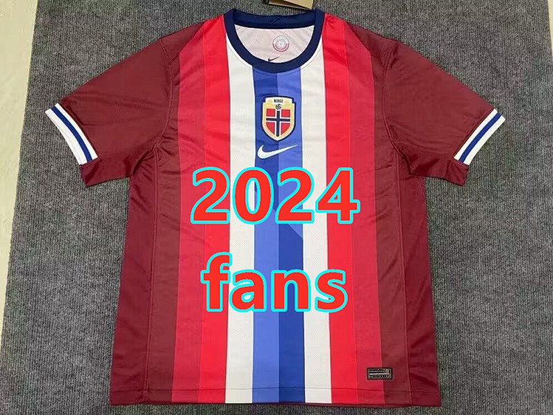 2024 Norway Home Fans Version Jersey · 2
